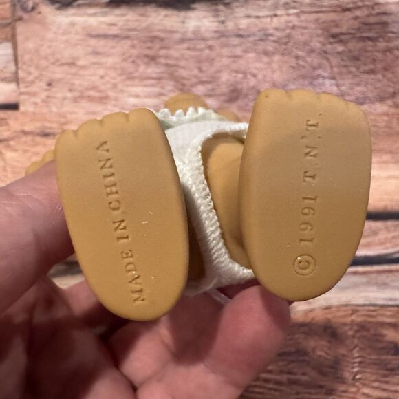 Vintage TNT Baby Troll Doll Pink Hair Bib & Diaper Outfit 4.5” Toy Figure - Picture 5 of 5